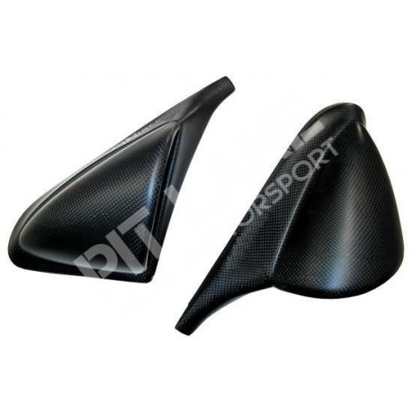 Renault CLIO RS - Renault CLIO S1600 Rearview mirrors in carbon fibre (Mirrors included)(Pair)