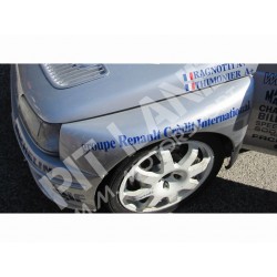 Renault CLIO MAXI Pair of Front Wings in glass fiber