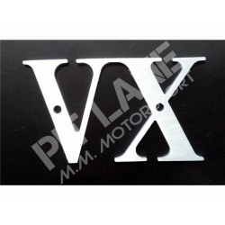 Lancia 037 VX aluminium plaque signalétique