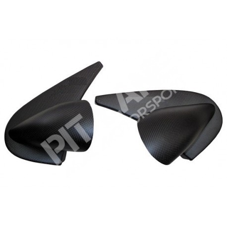Peugeot 206 Rearview mirrors in carbon fibre (Mirrors included)(Pair)
