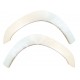 Peugeot 106 Fase 1 - 1300 cc Pair of Extensions front wings in fibreglass