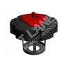 Behälterdeckel Tuff Jug schwarz / ROT für HONDA