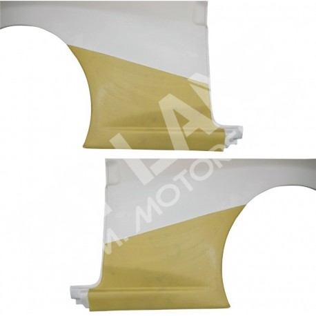 Peugeot 106 MAXI PHASE 2 Pair of rear wing guards in kevlar