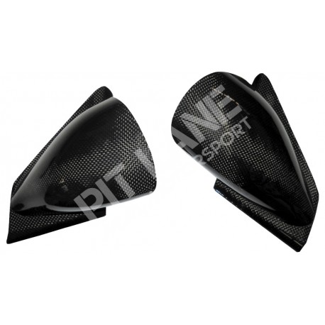 Evo x deals carbon fiber mirrors