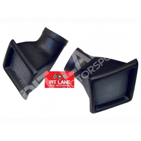 Lancia DELTA EVOLUZIONE Pair of Brake Vent in carbon fibre