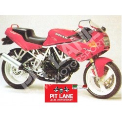 Ducati SS 350 - SS 400 1994-1997 KIT Carénages Route en fibre de verre