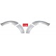 Fiat PANDA Abarth KIT Englargement door + wing (4pz) in fibreglass