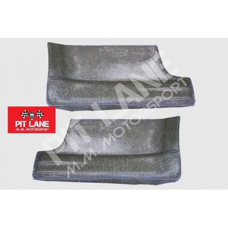 Fiat PUNTO S1600 Abarth Pair of rear guards in carbonkevlar