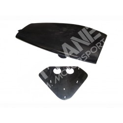 Mitsubishi EVO 7-8-9 Roof vent external side in Carbon