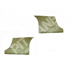 Peugeot 207 S2000 Pair of rear wing guards in kevlar (Gravel use)