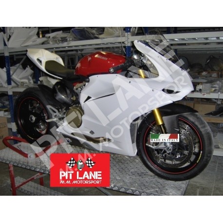 Ducati Panigale 1199 2012-2015 KIT Racing fairing in fiberglass