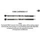 HONDA CBR 600 RR 2013-2017 (PC40) fork type Showa BPF MATRIS KIT CARTOUCHE COMPLET F25SA