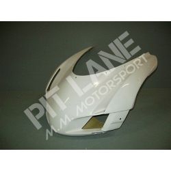 Ducati 749-999S 2003-2004 Parte superior de la nariz carenado en fibra de vidrio