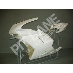 Ducati 848 - 1098 - 1198 2007-2011 KIT Carenado de la raza de la fibra de vidrio