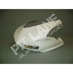 Ducati 848 - 1098 - 1198 2007-2011 Parte superior de la nariz carenado en fibra de vidrio