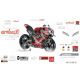 Kit d'autocollants de réplique de course Aruba Ducati Superbike 2020