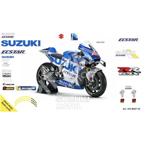 Race replica stickers kit Suzuki MotoGP 2020