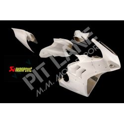 DUCATI PANIGALE V4-R 1000 2019-2022 KIT Racing fairing in fiberglass ( AKRAPOVIC )