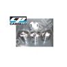 KAWASAKI GPZ 1100 (1981-1987) PISTON CP CARRILLO Kit pistón forjado 74 mm pasador pistón 17 mm
