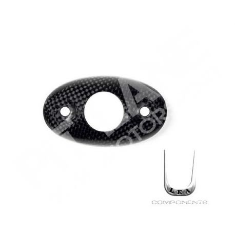 Ducati MONSTER carbon Cover to protect the exhaust System collector