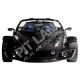 LOTUS 340R Carbon fiber Engine cover