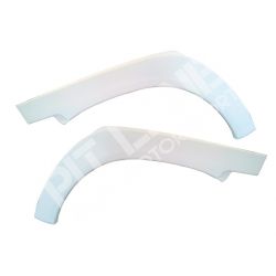 Peugeot 106 Fase 1 - 1300 cc Pair of Extensions rear wings in fibreglass