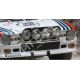 Lancia 037 Rampe de phare de capot en fibre de verre complètes et assemblées