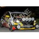 Renault CLIO R3 - Renault R3T Rallye Motorhauben Lichthalterung aus Carbon Komplette und montierte