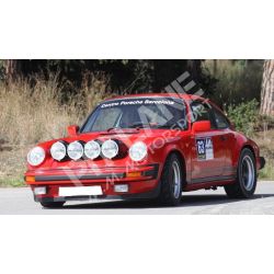 Porsche 911 SC - H1 Fino al 1972 - H2 Dopo il 1973 - I Dopo il 1973 Portafari da Cofano completo in Carbonio