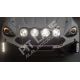 Fiat Abarth 124 Spider Rallye Motorhauben Lichthalterung aus Carbon Komplette und montierte