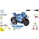 Kit d'autocollants de réplique de course Suzuki MotoGP 20201