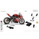 Kit d'autocollants d'origine Ducati Panigale V4 25° anniversario 916