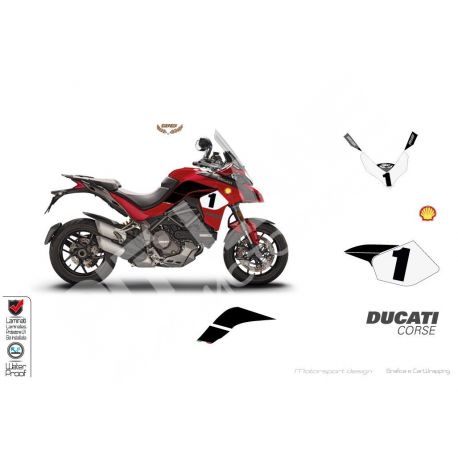 Original stickers kit Yamaha Ducati Multistrada 25° anniversario 916