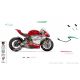 Kit d'autocollants d'origine Ducati Panigale V4