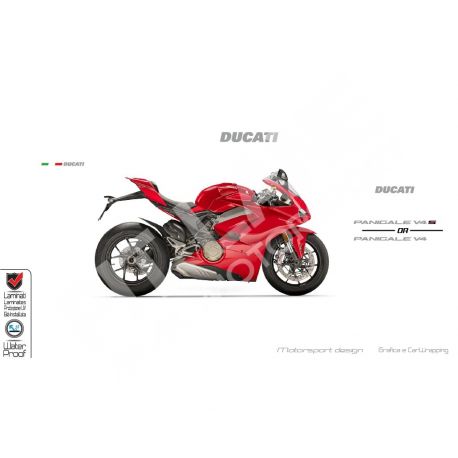 Originaler Aufklebersatz Ducati Panigale V4