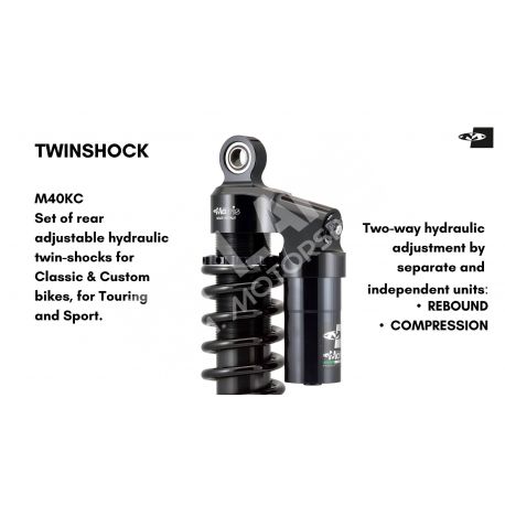 HONDA FORZA 350 2021 (NF10) PAAR LUFTDÄMPFER Twin Shocks Version MATRIS Serie M40SR