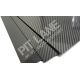 Flat sheet in Carbon fibre twill 420gr. 12k. 500x500 mm. spessore 1,5 mm