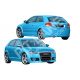 AUDI A3 2003 SPORT Full KIT CARROCERÍA en fibra de vidrio