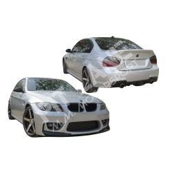 BMW E90 FR Style with spotlights Full KIT CARROCERÍA en fibra de vidrio