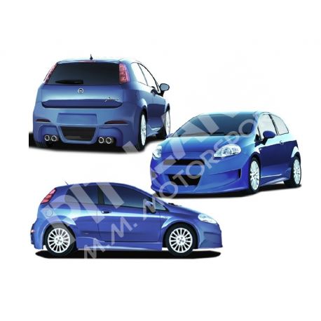 FIAT Grande Punto 3P Coyote-Look KIT CARROSSERIE en fibre de verre