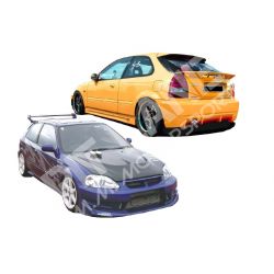 HONDA Civic 1998 Hatchback Dragon-Look KIT CARROCERÍA en fibra de vidrio