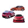 HONDA Civic 1996 Hatchback Silver-Look BODY KIT in fiberglass