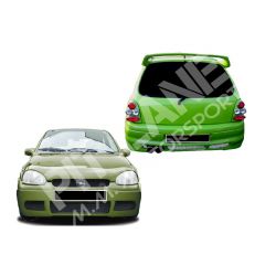 OPEL Corsa B RS-Look BODY KIT in fiberglass