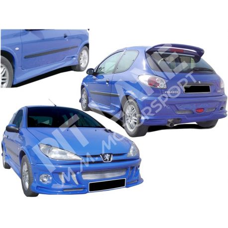 PEUGEOT 206 Cobra-Look BODY KIT in fiberglass