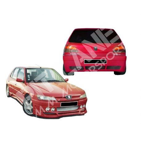 PEUGEOT 306 II Vampire-Look KIT CARROSSERIE en fibre de verre