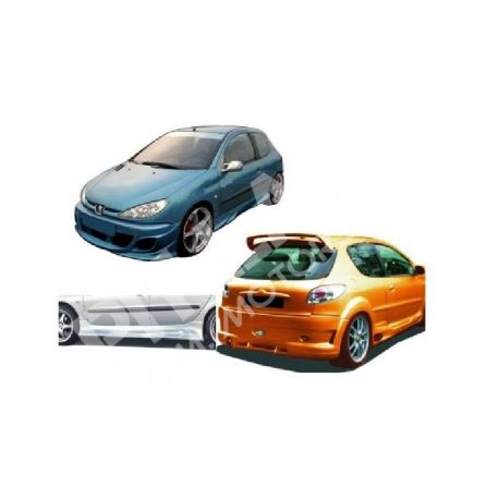 PEUGEOT 206-Look KIT CARROZZERIA in vetroresina