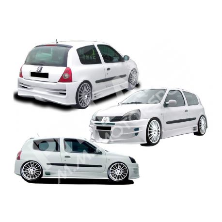 RENAULT Clio 2002 Nitro-Look KIT CARROSSERIE en fibre de verre