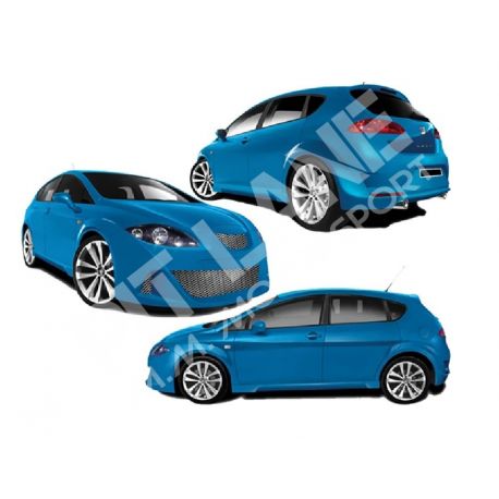 SEAT Leon 2006 Pandora-Look KIT CARROZZERIA in vetroresina