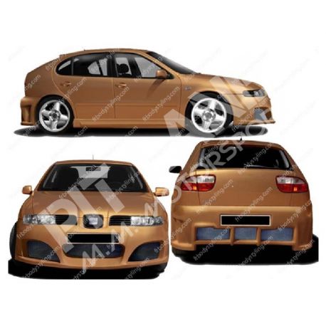 SEAT Leon Pacific-Look KIT CARROZZERIA in vetroresina