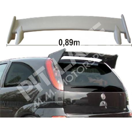 OPEL Corsa C EVO RS Rear Spoiler in fiberglass